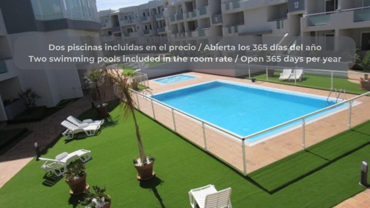 Basa Paradise - Piscina, Terraza, Wifi Y Parking Corralejo Exteriör bild
