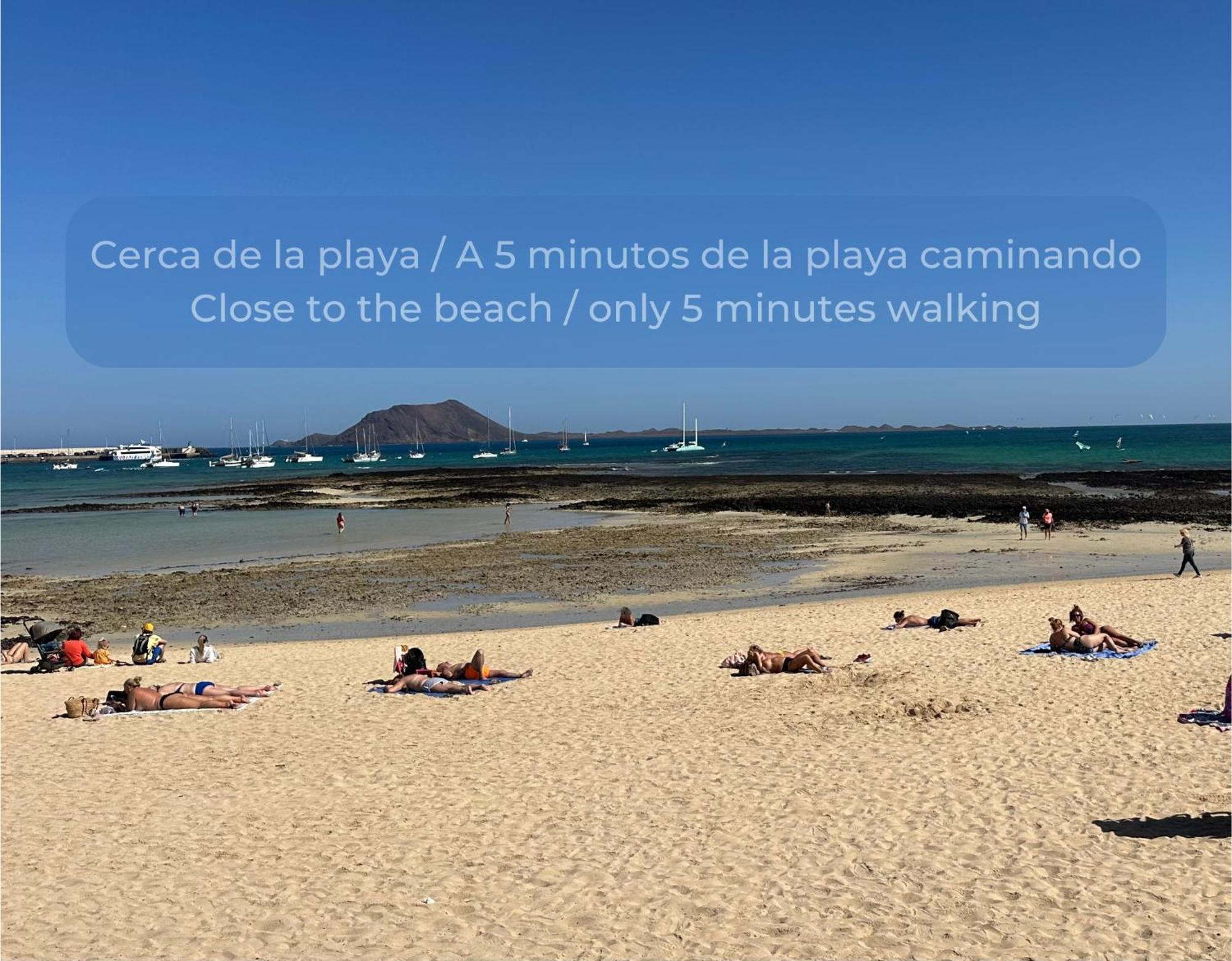 Basa Paradise - Piscina, Terraza, Wifi Y Parking Corralejo Exteriör bild