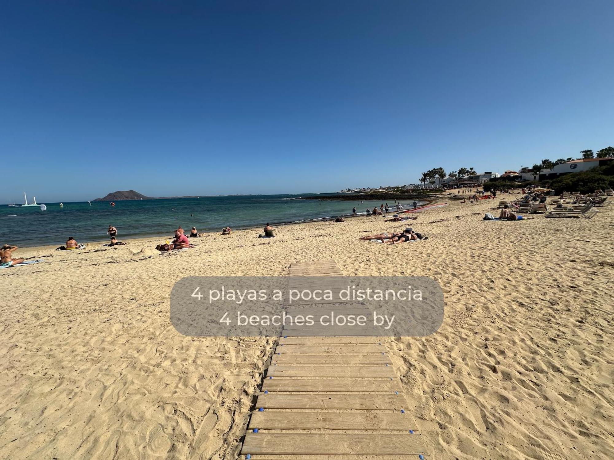 Basa Paradise - Piscina, Terraza, Wifi Y Parking Corralejo Exteriör bild